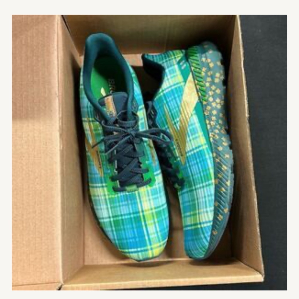 Brooks Launch 8 Run Lucky St Patricks Day Sneakers 10